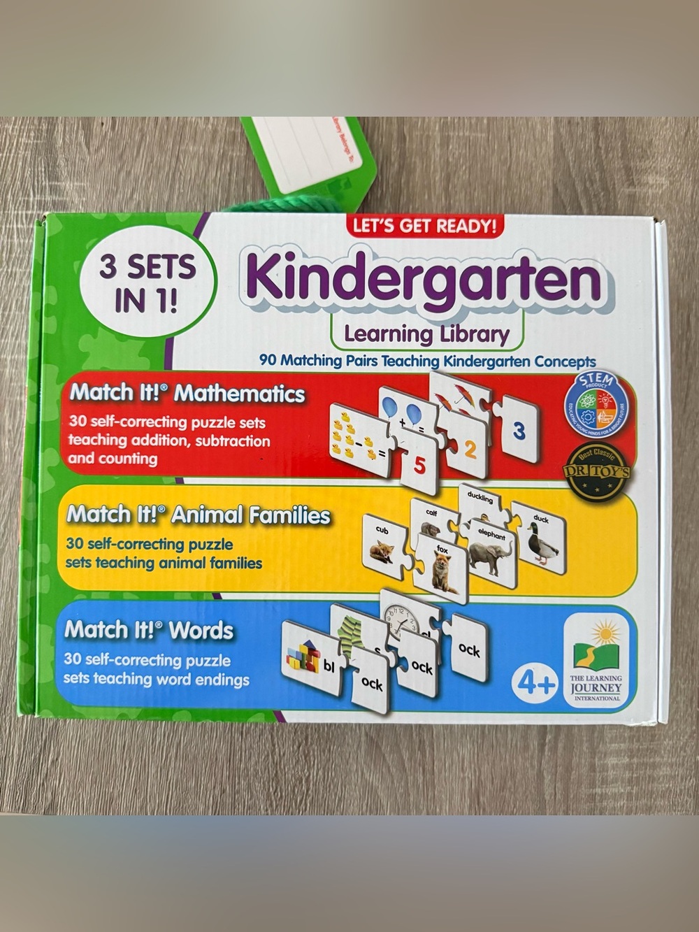 Kindergarten learning library